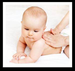 Mount Pleasant Chiropractor adjusts baby