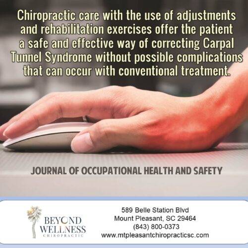 mt pleasant chiropractor carpal tunnel